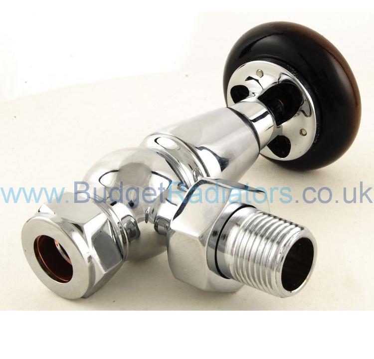 Belgravia Angled Manual Valve Set - Chrome